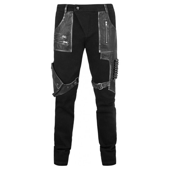 Men Gothic Military Commando Designs Pants | Etsy