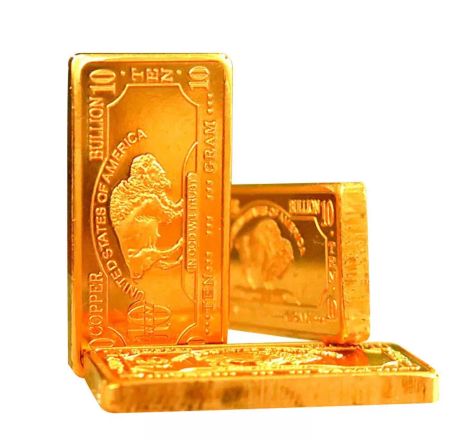 CMC MINT COPPER Bullion Bar Buffalo Investment Bullion Large 1 Etsy