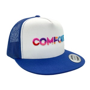 100x 1000m Schlupfmütze 100x |40mm 100x40mm 100 klassischer Snapback Hut | 3D Puff bestickt, Flachmütze