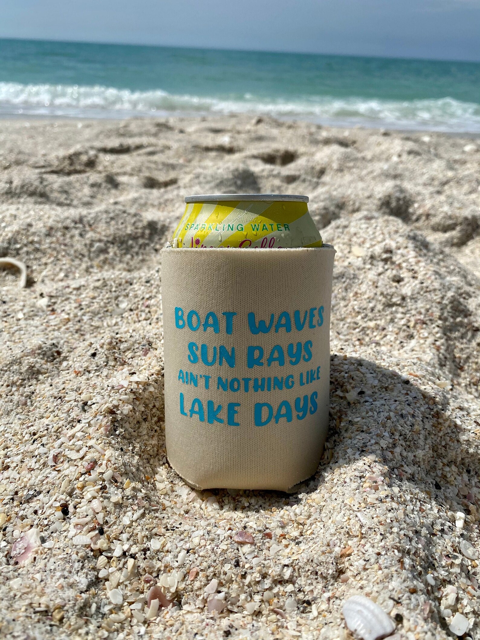 Lake Day Koozie Boating Koozie Fun Koozie Drinking Koozie Etsy