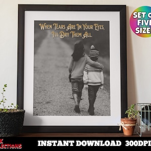Printable Wall Art Uplifting Wall Art – Simon & Garfunkel Song Tribute - Digital Download Print At Home Instant Download Wall Art
