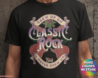 Classic Rock T-Shirt: Rock and Roll Music Lover Tee