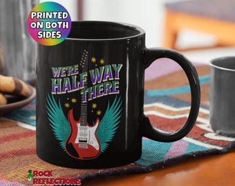 Caneca Bon Jovi: Livin' On A Prayer - Presente de música rock
