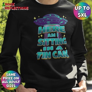 David Bowie Sweatshirt: Space Oddity Rock Music Pullover