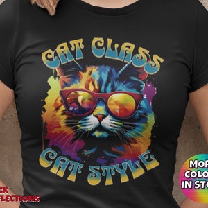 Rock Music T-Shirt Rocker Classic Rock And Roll Lover Cool Music Shirt Rock N Roll Gift Music Lover Tee Stray Cat Strut Got Cat Class