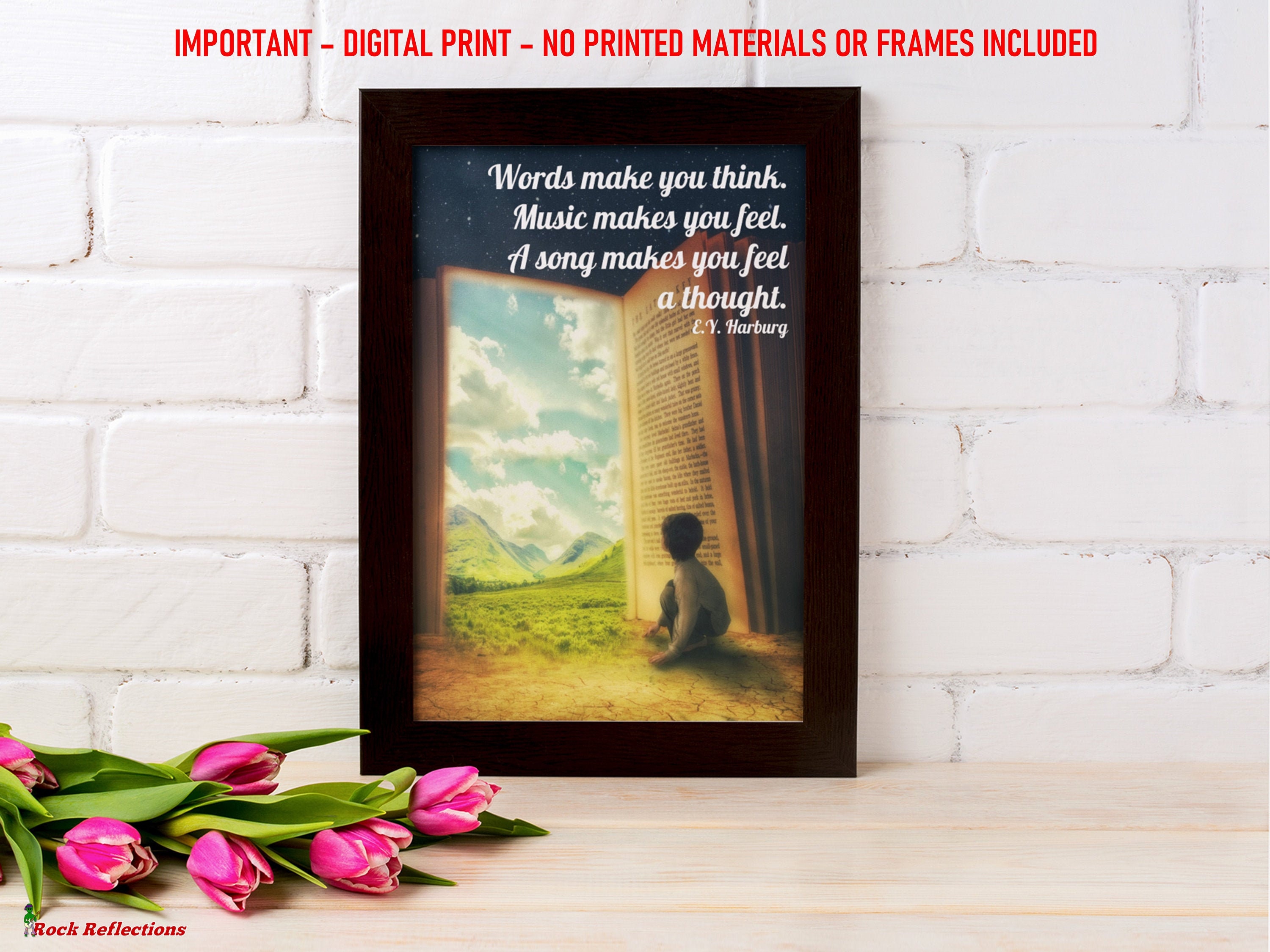 Inspirational Quote Wall Art Digital Instant Download Digital Prints ...