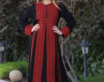 palestinian dress thobe