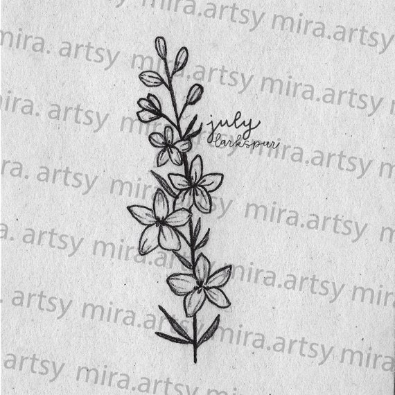 12 Birth Flower Tattoo Designs For Your Next Dainty Ink