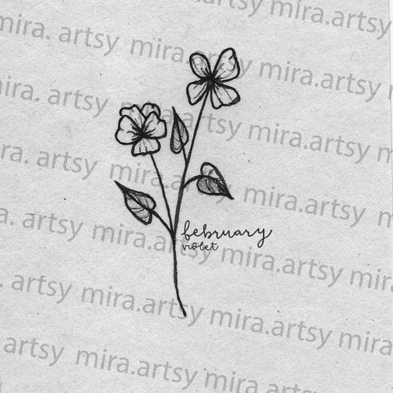 Birth Flower Tattoos Tattoos For Every Birth Flower  MrInkwells