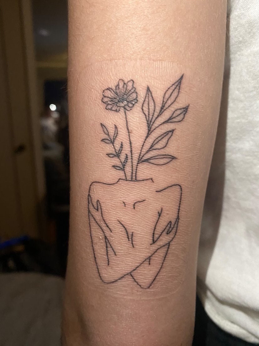The Self Love Club tattoo trend is so important and so beautiful