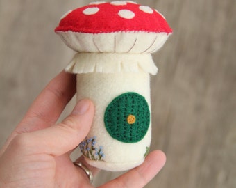 Mushroom House // Cozy Woodland Décor