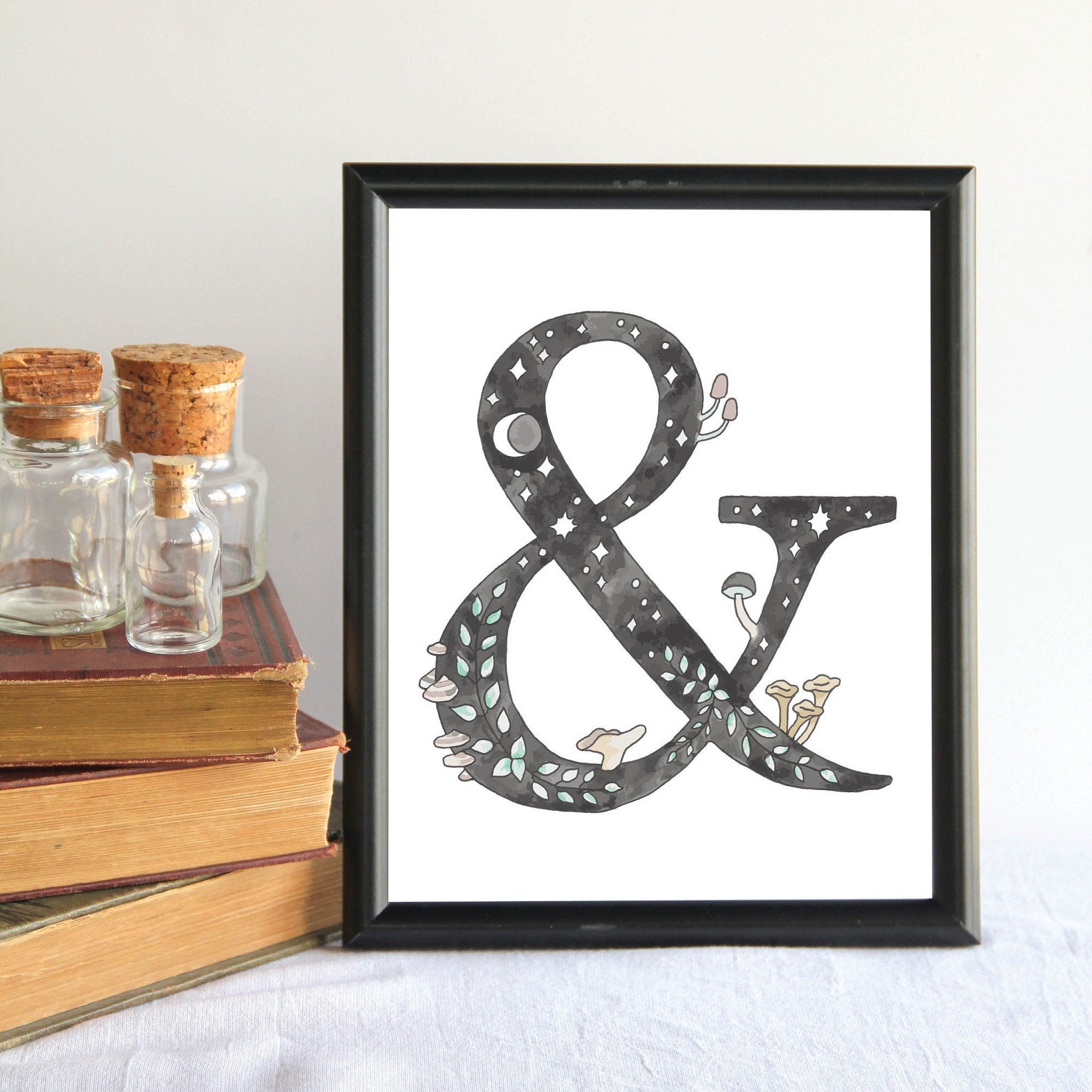 Ampersand Wall Art // Printable Art // Home Décor Etsy