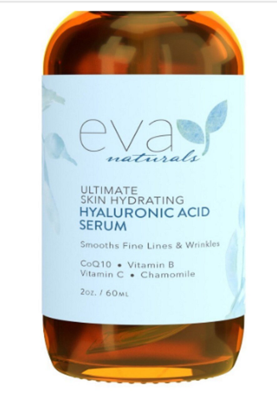 Eva Naturals Hyaluronic Acid Face Serum AntiAging Etsy