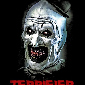 Terrifier, Halloween theme Digital File for DTF, DTG, Sublimation