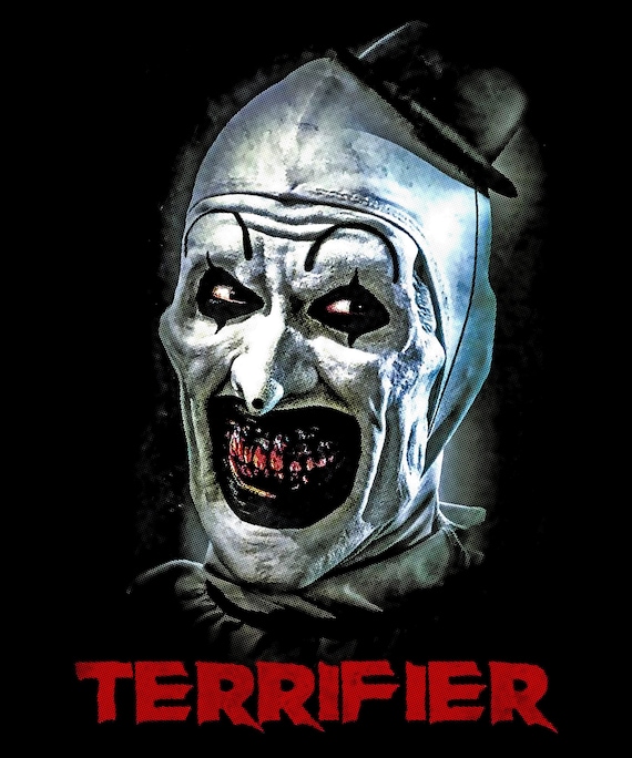 Terrifier, Halloween theme Digital File for DTF, DTG, Sublimation