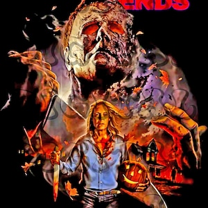 Halloween Ends Digital file, DTF, Sublimation, DTG, Halftone