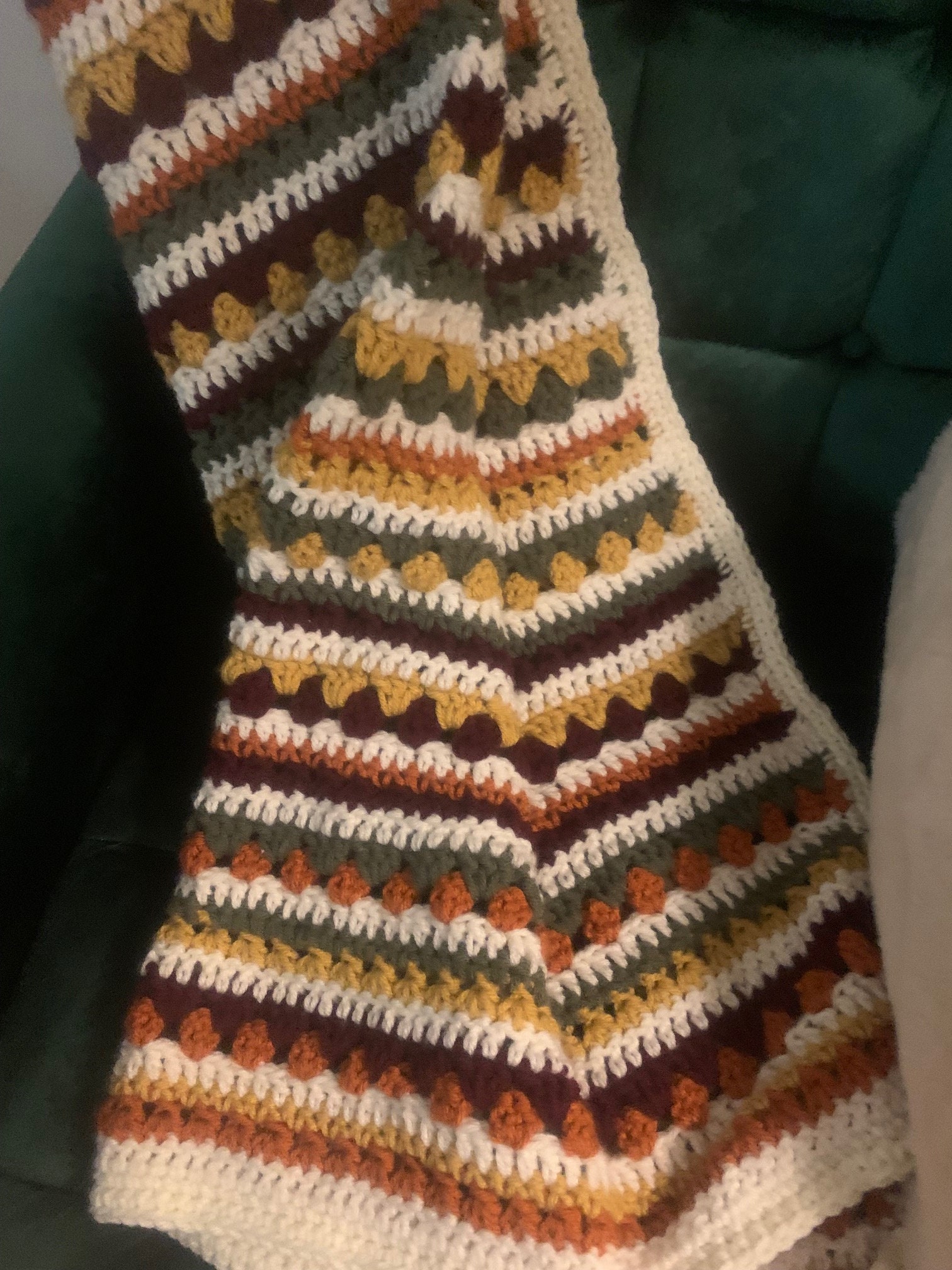 Crochet Blanket Pattern Beginner Crochet Pattern PDF Download With ...