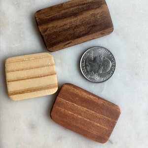 3 Pack - Artisan 1:12 Scale Genuine Wood Cutting Boards Set - Dollhouse Miniatures