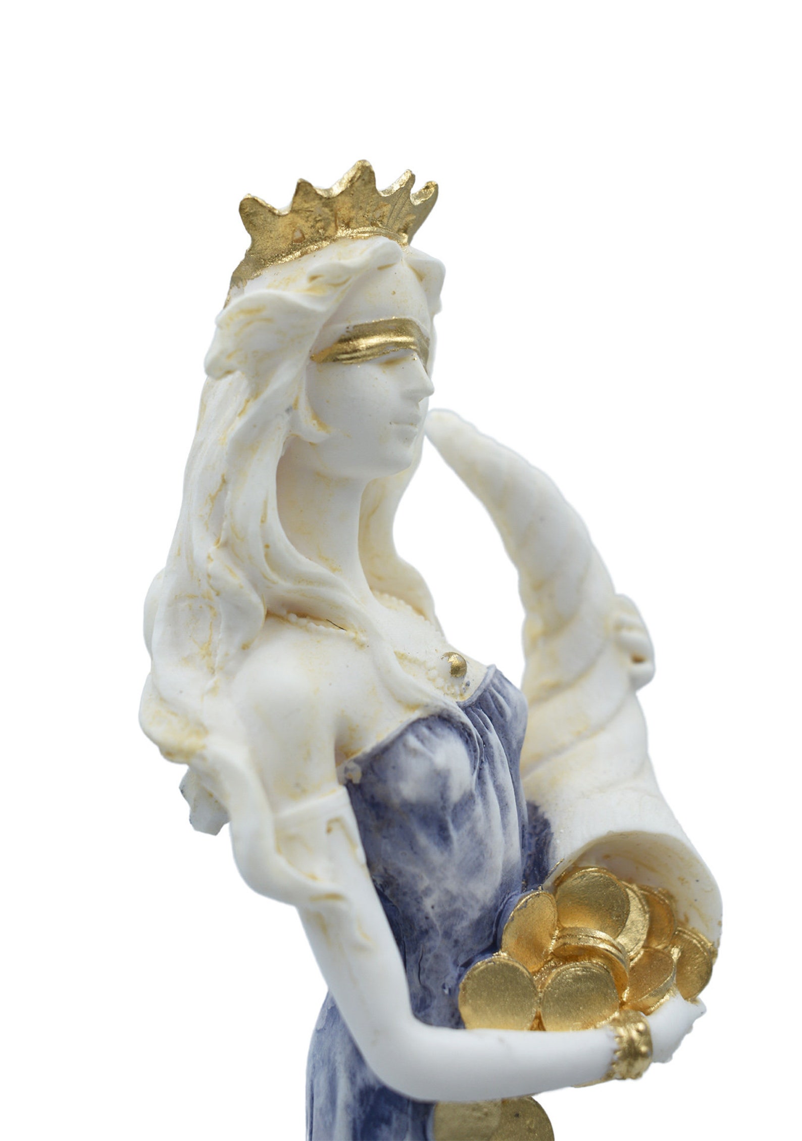 Tyche Statue de Fortuna Déesse de la Fortune Chance et Etsy