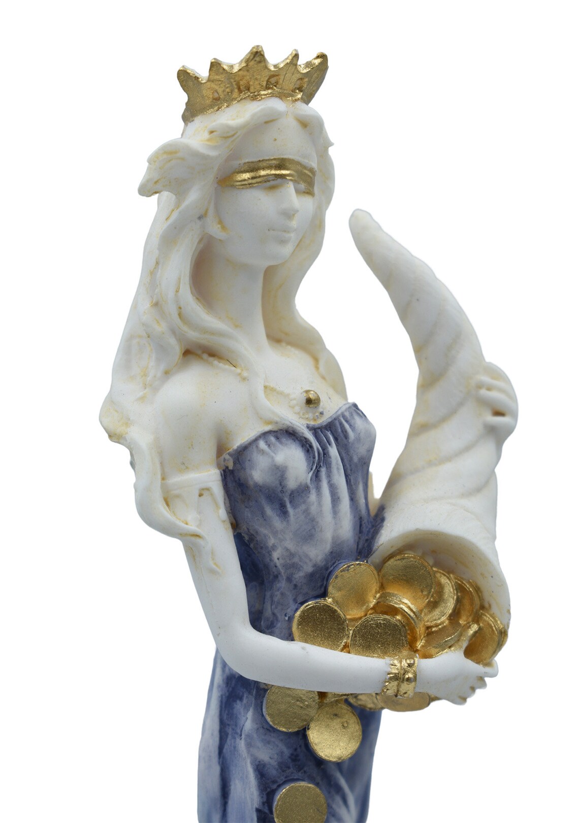 Tyche Fortuna Statue Goddess Of FortuneLuck And Wealth Etsy