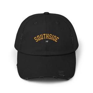 Pittsburgh Unisex Distressed Cap, Pittsburgh, Pittsburgh Gift, Pittsburgh Hat, Southside,