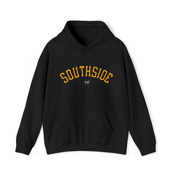 Southside > Buccos Hooded Sweatshirt, Pittsburgh, Pirates, Southside, Yinzer, Pittsburgh Gift, Pittsburgh Men, Pittsburgh Women