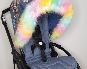 Pram Furs Hood Trim Bugaboo Stokke ICandy Silver Cross Joie Mothercare Babyzen Pram Furs Hood Trim Bugaboo Stokke ICandy Silver Cross Joie Mothercare Babyzen