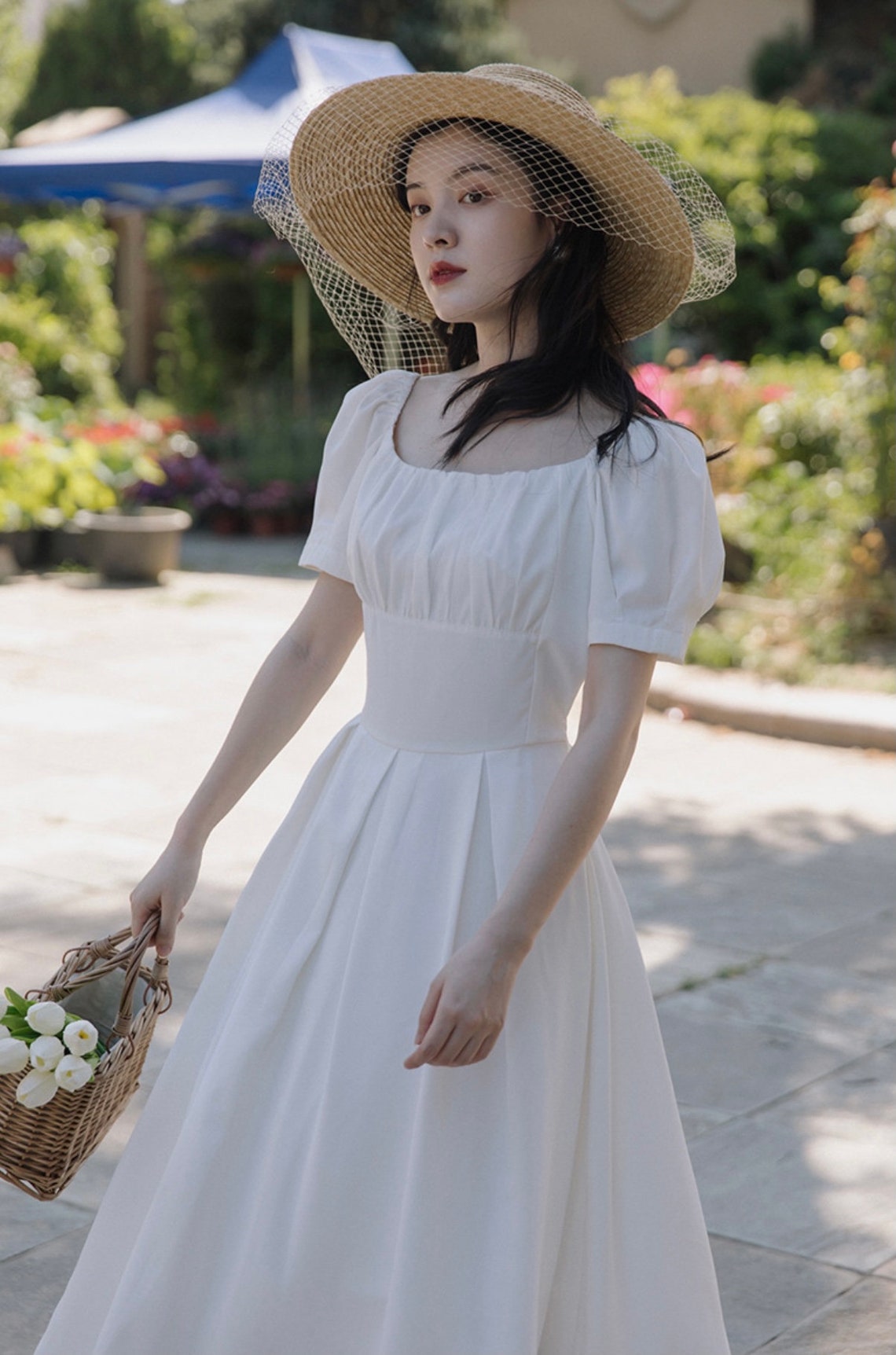 Princess Dress-Summer Cottage Dress-French Style Dress-Prairie | Etsy
