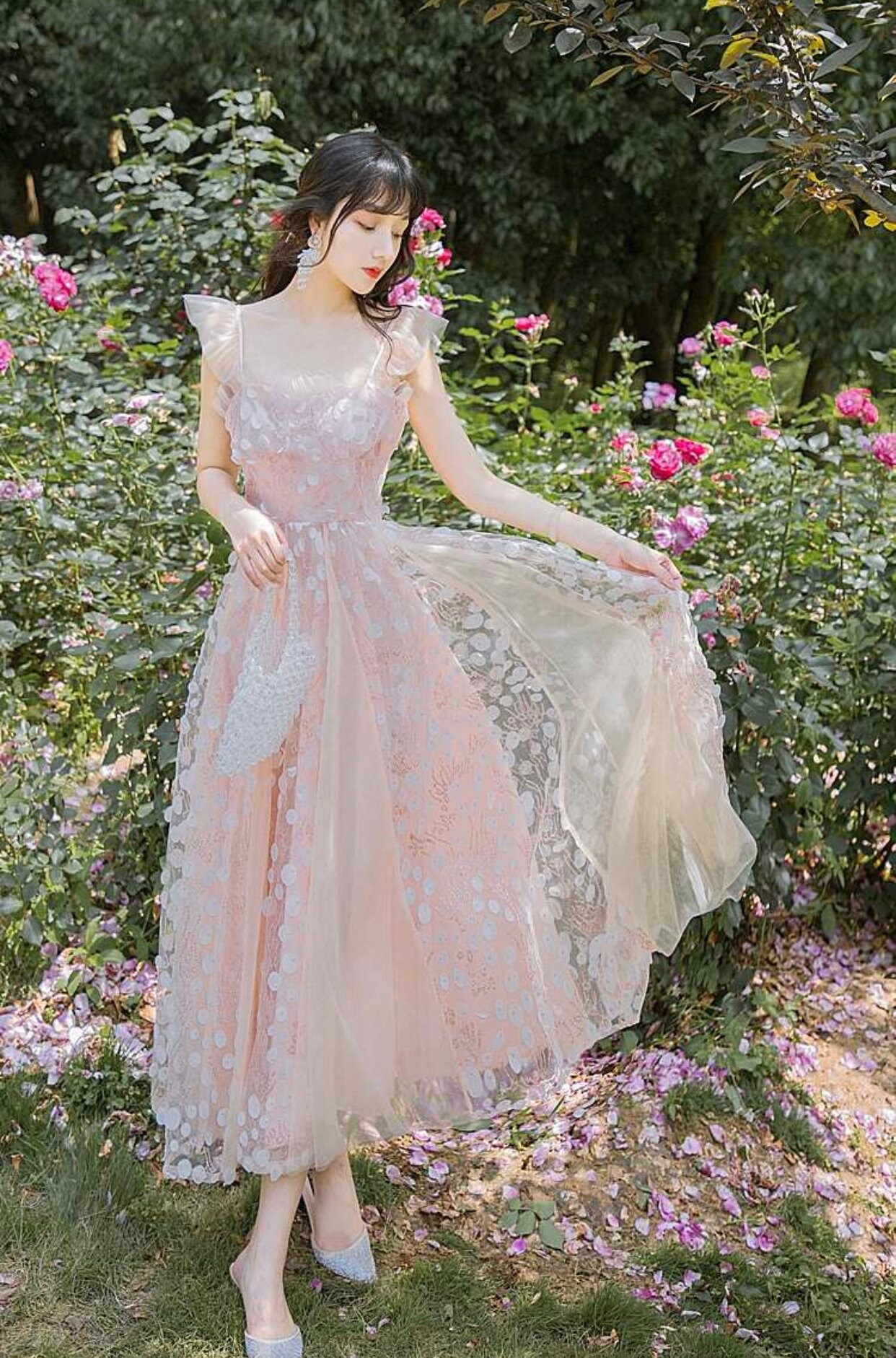 Cottagecore DressFairy DressLace DressFairy Prom Etsy