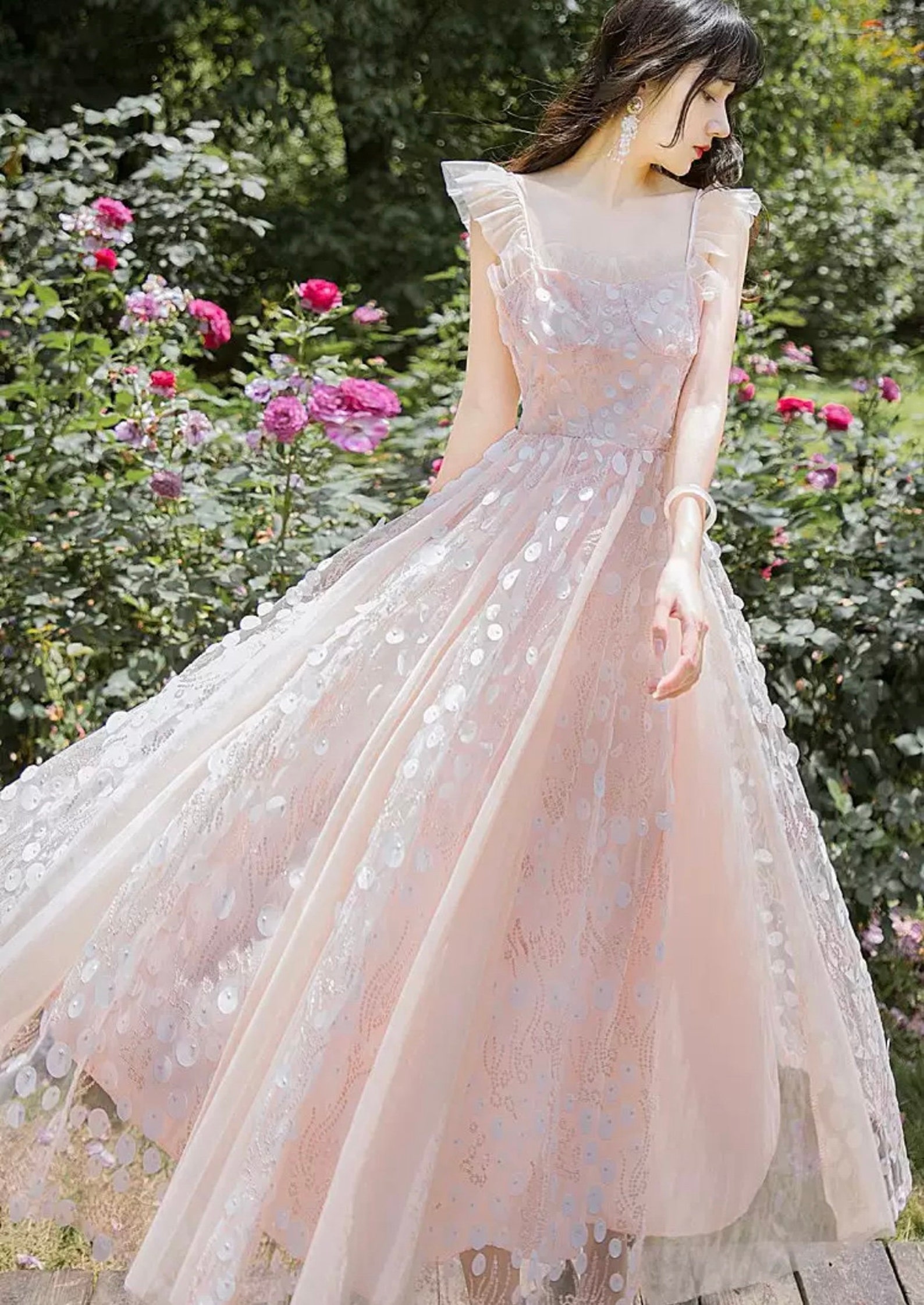 Cottagecore DressFairy DressLace DressFairy Prom Etsy