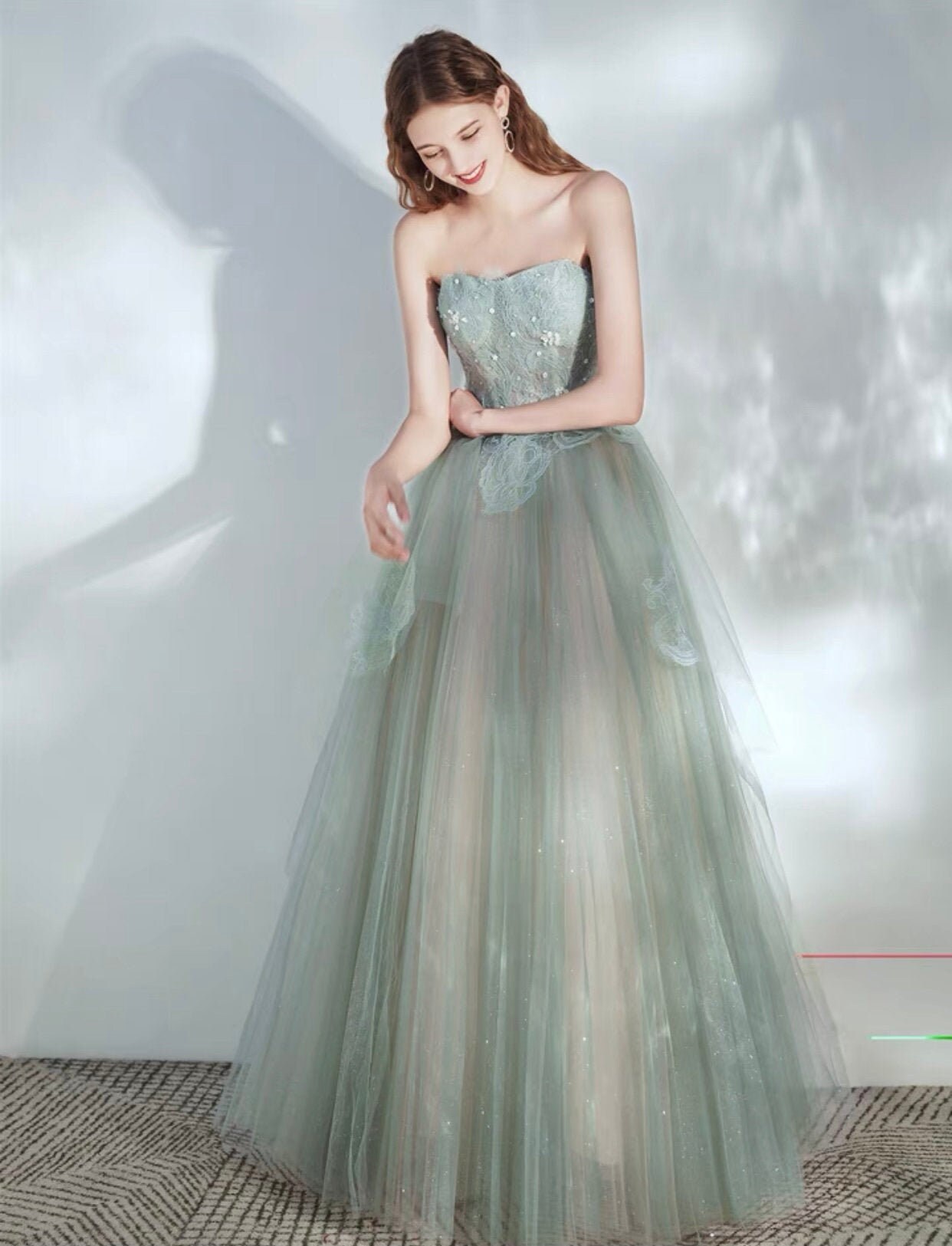 Bustier Dress-Sleeveless Formal Dress-Fairy Prom Dress-Evening | Etsy