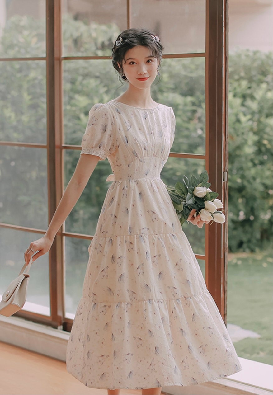 Spring DressesFloral Print DressWedding Guest DressCasual Etsy