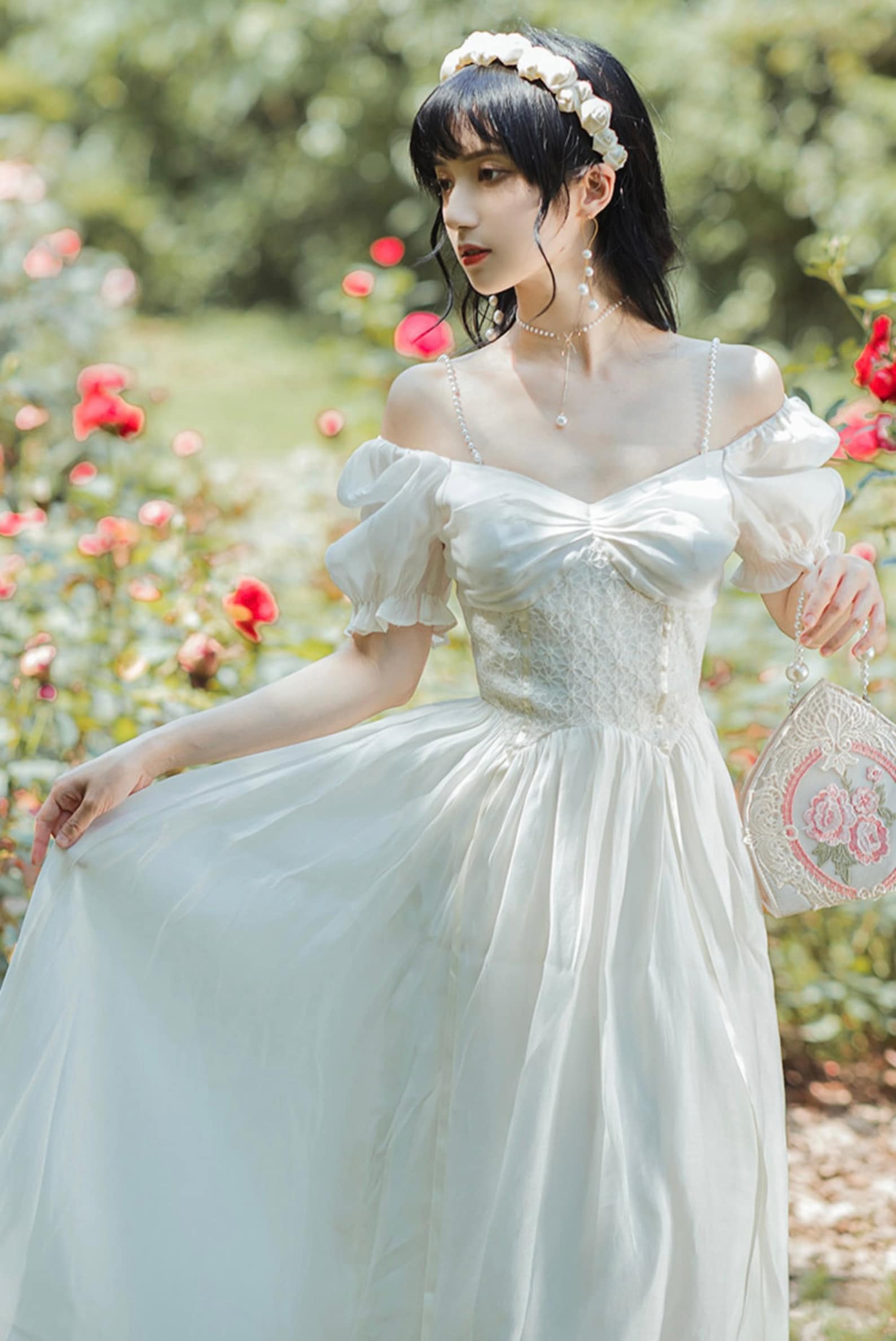 Casual Wedding DressCottagecore DressVintage Prairie Dress Etsy