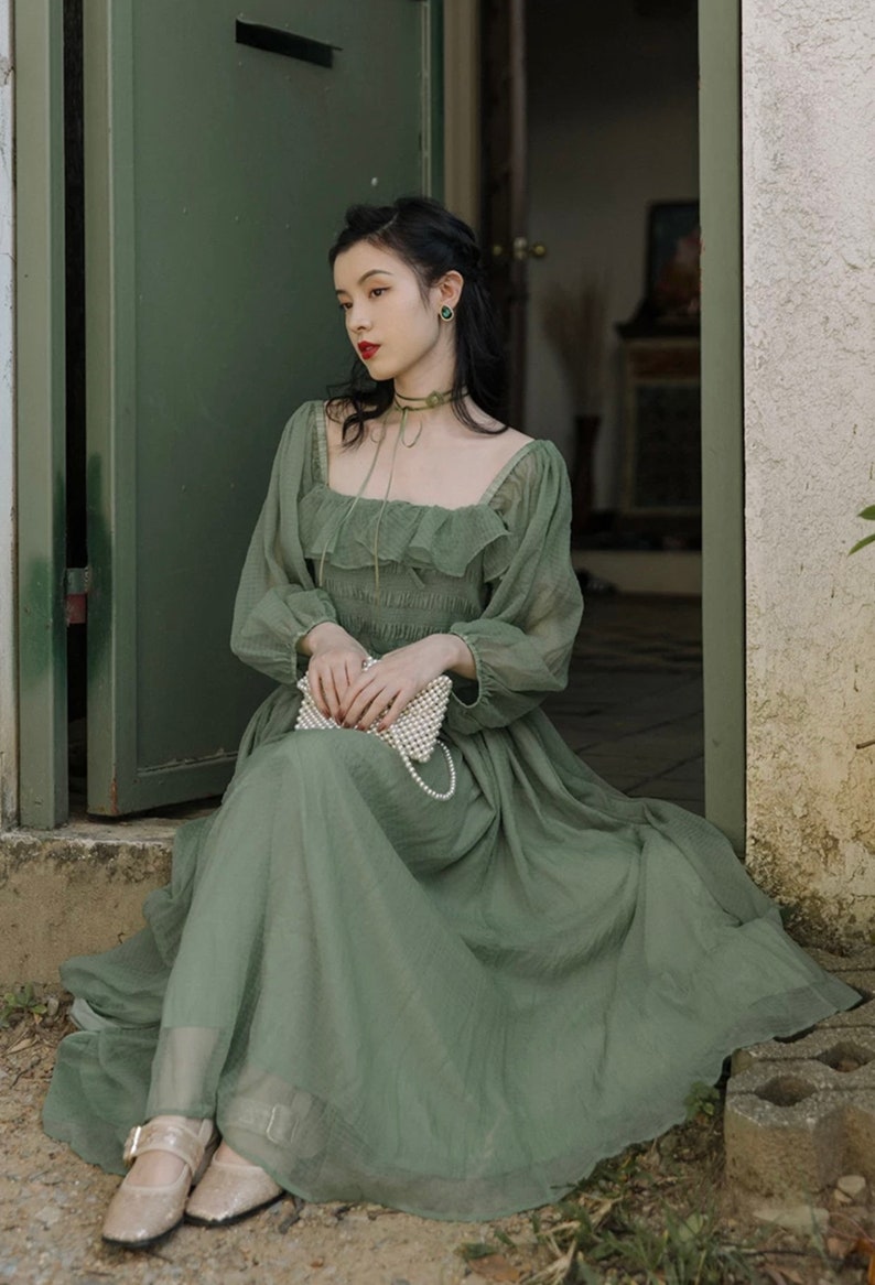 Green Selkie Dress