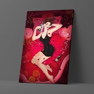 Your Valentine | Digital Artwork Download | A3 Size | Original Character | Art Printable Poster | OC | Home Decor Gift | Instant Download