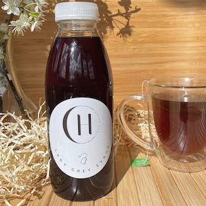 Lady Grey Syrup 500ml | Homemade syrup for cocktail | Lady Grey Tea | Coffee syrup, Baking syrup, Nut syrup | Gift for Cocktail lovers