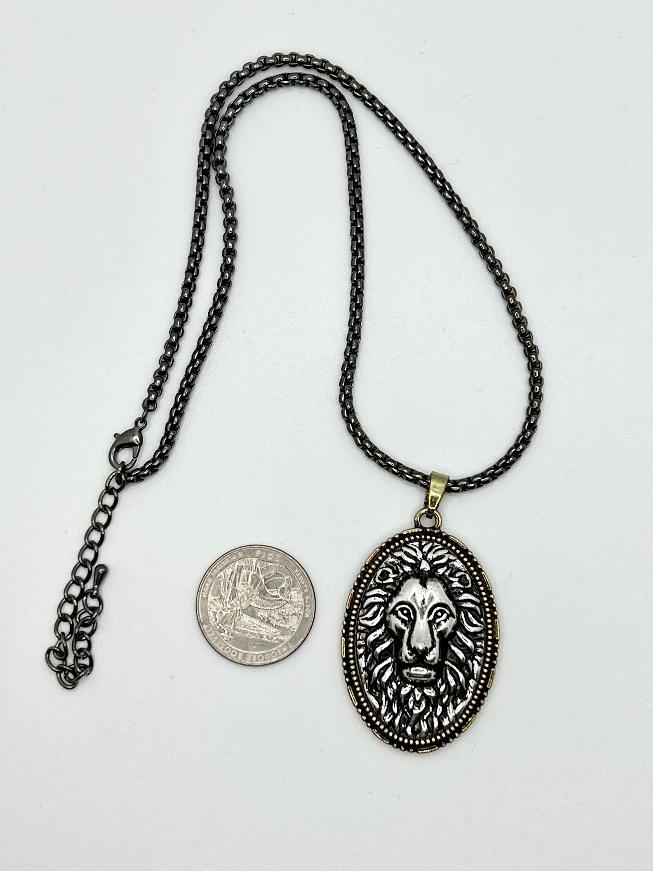 Lion Head Necklace