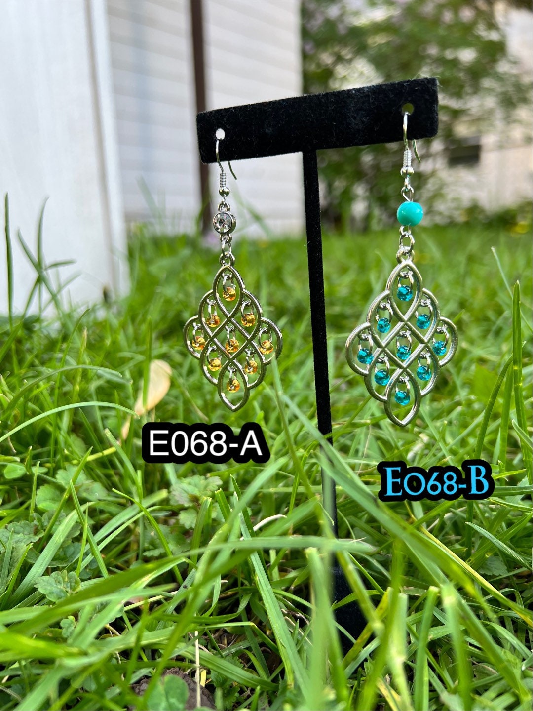 Chandelier Earrings Silver Dangle Crystal Chandelier Pendant Etsy