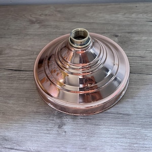 Unlacquered Solid Copper Shower Head, Outdoor Rain Shower Head, Copper Showerhead, Rainfall Shower, Copper Shower for Outdoor and Indoor Use