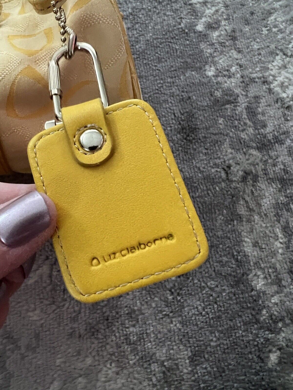 Liz claiborne yellow purse new arrivals