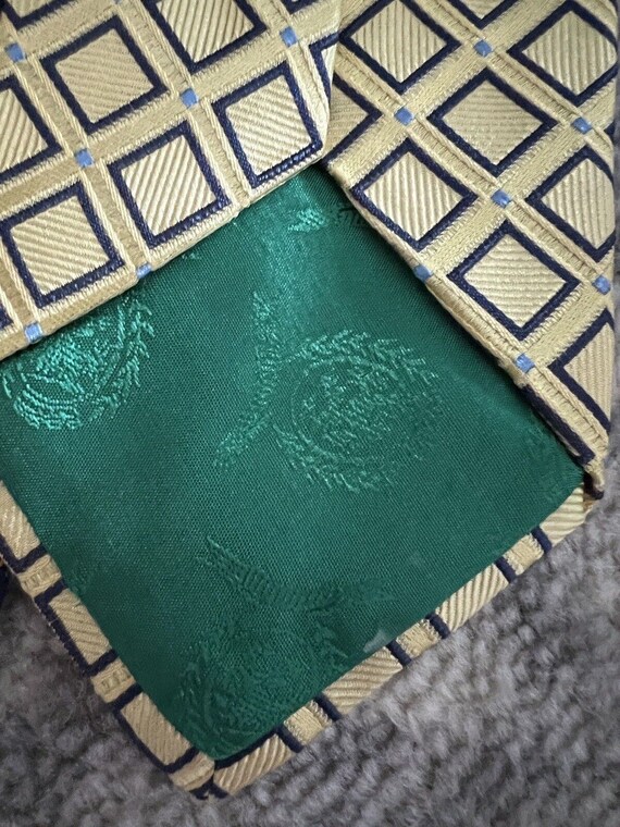Vintage Set of 4 Tommy Hilfiger 100% Silk Designe… - image 10