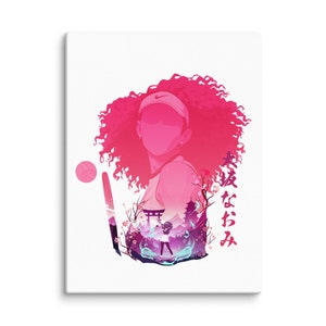 Naomi Osaka Anime Canvas