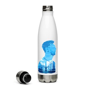 Bouteille d&#39;eau en acier inoxydable Lionel Messi | Gourde Leo Messi | Gourde Messi | Bouteille d&#39;eau en acier inoxydable | Gourde Messi