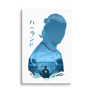 Erling Haaland Canvas, Anime style