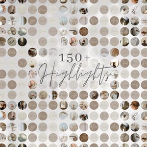 Instagram Highlight Cover | Instagram Highlights for Canva | Instagram Story Cover | Instagram Highlights Template | Instagram Branding
