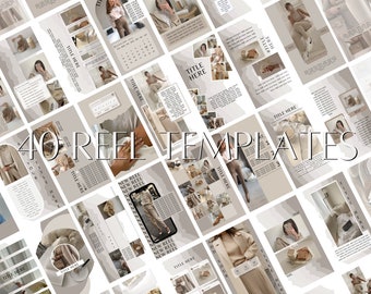 Instagram Reels Canva Templates | Instagram Reel Cover | Instagram Reel Kit | IG Social Media | IG Video Template | Reels Cover Template