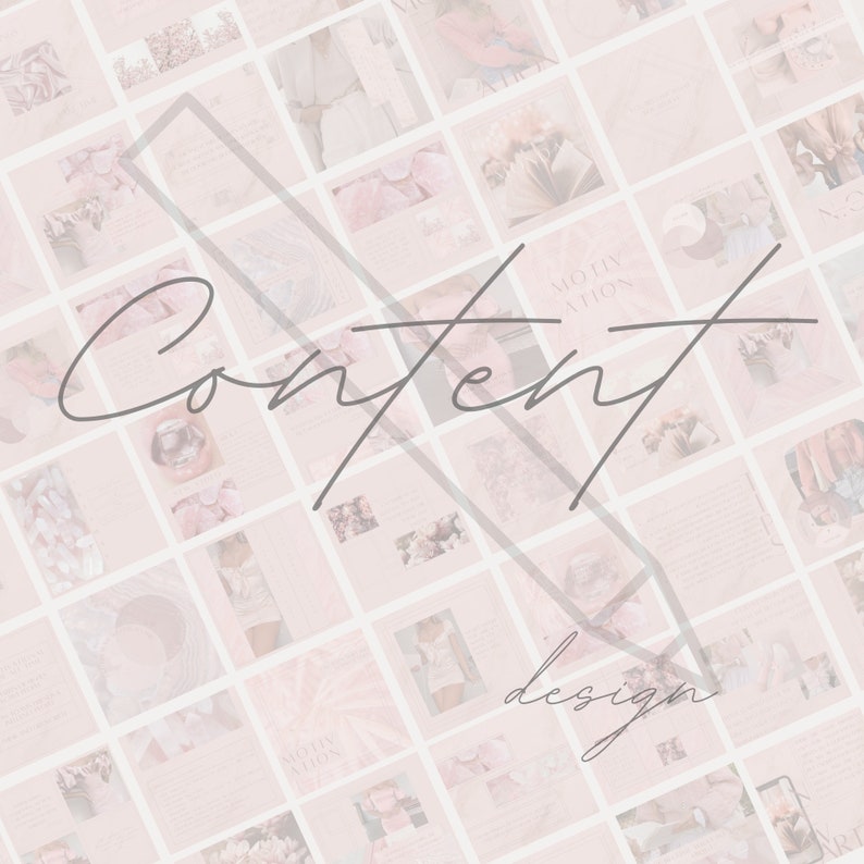 Instagram Puzzle Pink Instagram Feed Templates 18 Post Feed - Etsy