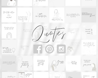 Modelli di citazioni per Instagram, Canvas bianco per i social media