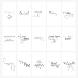 100 Positive Instagram Quotes| Editable Quote Canva Templates| Inspiration Quote Bundle| Social Media Blogger Quotes| Post Story Quote Pack