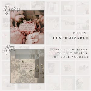 May include: A digital design template featuring a quote about time. The design features a pink floral background with a white text box containing the quote "Time you enjoy wasting is not wasted time". The design is fully customisable and can be edited in a few steps.